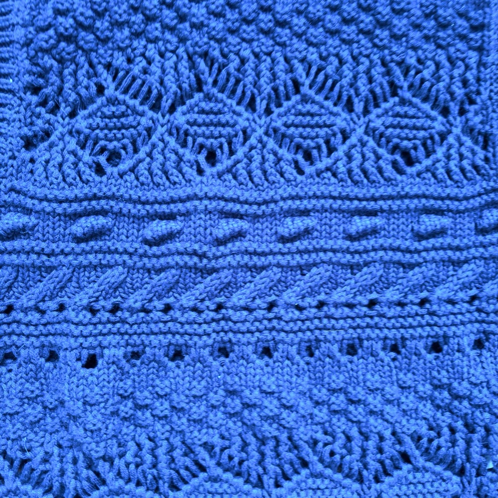 Madewell Deep Blue Knit Sweater Vest - Picture 3 of 4